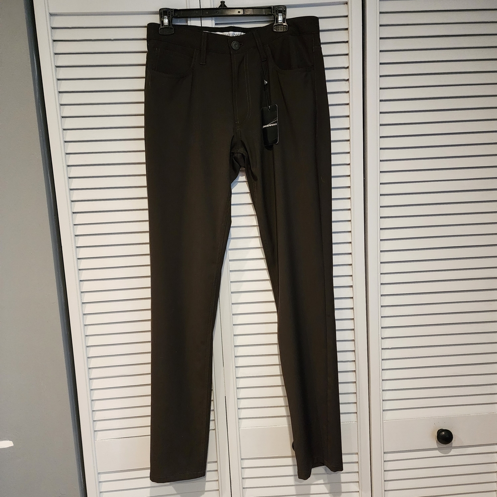 Emporio Armani New Chocolate Brown Trousers